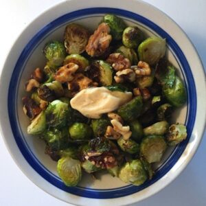 Brussels Sprouts with Walnuts and Ghee